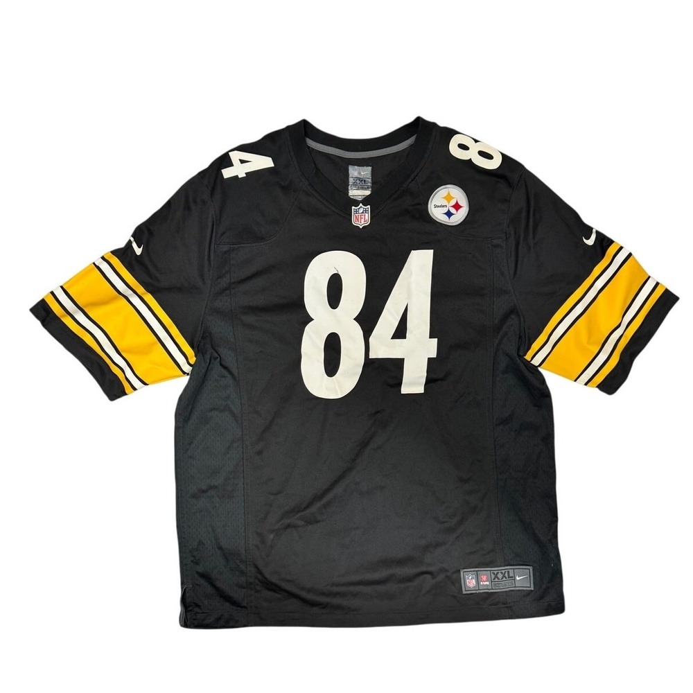 Pittsburgh Steelers Antonio Brown #84 Nike On-Field Jersey Mens XXL 2XL Black